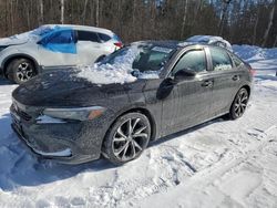 Salvage cars for sale at Cookstown, ON auction: 2024 Honda Civic LX