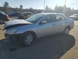 Salvage cars for sale at Gaston, SC auction: 2007 Honda Accord LX