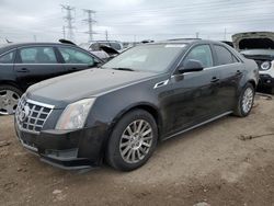 Salvage cars for sale at Elgin, IL auction: 2012 Cadillac CTS Luxury Collection