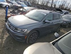 Salvage cars for sale at auction: 2019 Volkswagen Tiguan SE