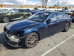 Salvage cars for sale at Van Nuys, CA auction: 2020 Mercedes-Benz S 560