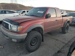 Toyota Tacoma salvage cars for sale: 2002 Toyota Tacoma Xtracab