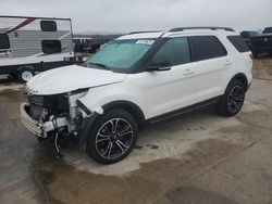 Salvage cars for sale at Grand Prairie, TX auction: 2015 Ford Explorer Sport