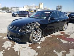 Salvage cars for sale at New Orleans, LA auction: 2006 Infiniti G35