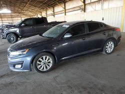 KIA salvage cars for sale: 2015 KIA Optima LX