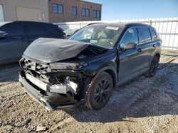 Salvage cars for sale at Kansas City, KS auction: 2024 Honda CR-V Sport Touring