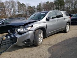 Carros salvage a la venta en subasta: 2019 Chevrolet Traverse LS