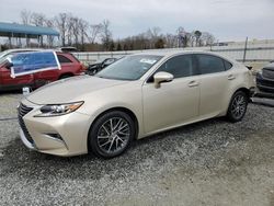 Salvage cars for sale at Spartanburg, SC auction: 2016 Lexus ES 350