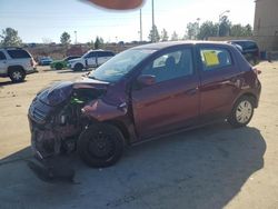 Salvage cars for sale at Gaston, SC auction: 2021 Mitsubishi Mirage ES