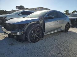 Salvage cars for sale at Opa Locka, FL auction: 2020 Honda Civic Sport