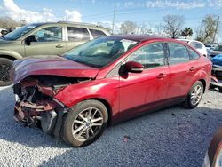 Ford Focus salvage cars for sale: 2017 Ford Focus SE