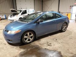 Salvage cars for sale at West Mifflin, PA auction: 2008 Honda Civic EX