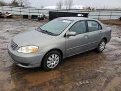 Toyota salvage cars for sale: 2003 Toyota Corolla CE