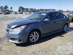 Salvage cars for sale at Dunn, NC auction: 2013 Subaru Legacy 2.5I Limited