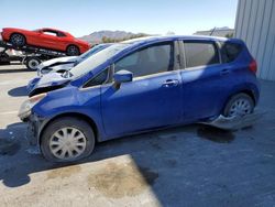 Nissan Versa salvage cars for sale: 2016 Nissan Versa Note S