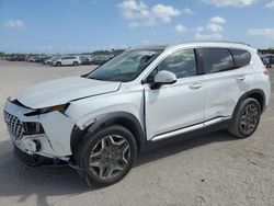 Salvage cars for sale at West Palm Beach, FL auction: 2022 Hyundai Santa FE Limited