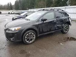 Salvage cars for sale at Arlington, WA auction: 2021 Subaru Crosstrek Premium