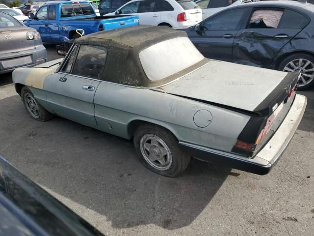 1983 Alfa Romeo Veloce 2000 Spider