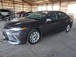 Toyota salvage cars for sale: 2024 Toyota Camry LE