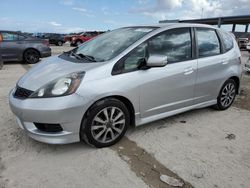 Salvage cars for sale at West Palm Beach, FL auction: 2013 Honda FIT Sport