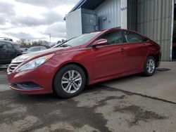 Salvage cars for sale at East Granby, CT auction: 2014 Hyundai Sonata GLS