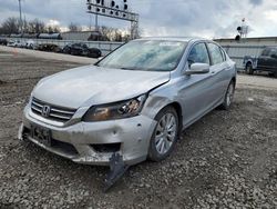 Salvage cars for sale at Columbus, OH auction: 2014 Honda Accord EX