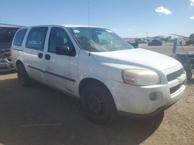 2008 Chevrolet Uplander Incomplete