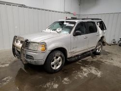 Ford salvage cars for sale: 2002 Ford Explorer XLT