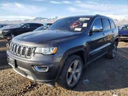 SUV salvage a la venta en subasta: 2017 Jeep Grand Cherokee Limited