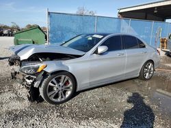 Salvage cars for sale at Riverview, FL auction: 2015 Mercedes-Benz C300