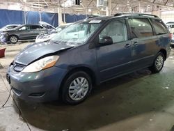 Salvage cars for sale from Copart Woodhaven, MI: 2009 Toyota Sienna CE