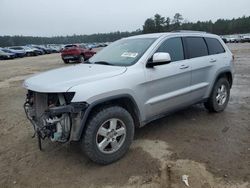 Salvage cars for sale at Harleyville, SC auction: 2012 Jeep Grand Cherokee Laredo