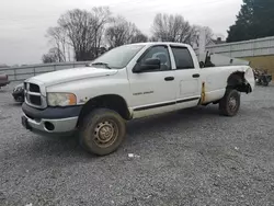 Salvage trucks for sale at Gastonia, NC auction: 2005 Dodge RAM 2500 ST