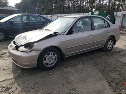 Salvage cars for sale at Seaford, DE auction: 2002 Honda Civic LX