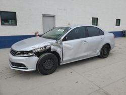 Volkswagen salvage cars for sale: 2015 Volkswagen Jetta Base