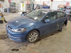 Salvage cars for sale at Mcfarland, WI auction: 2020 Volkswagen Golf