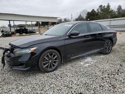 Salvage cars for sale at Memphis, TN auction: 2021 Honda Accord EXL