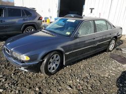 Salvage cars for sale at Windsor, NJ auction: 2001 BMW 740 IL