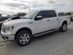 Salvage trucks for sale at Orlando, FL auction: 2013 Ford F150 Supercrew