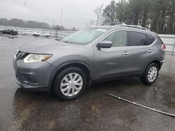 Salvage cars for sale at Dunn, NC auction: 2016 Nissan Rogue S