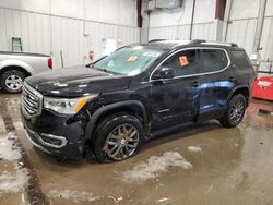 Salvage cars for sale at Franklin, WI auction: 2017 GMC Acadia SLT-1