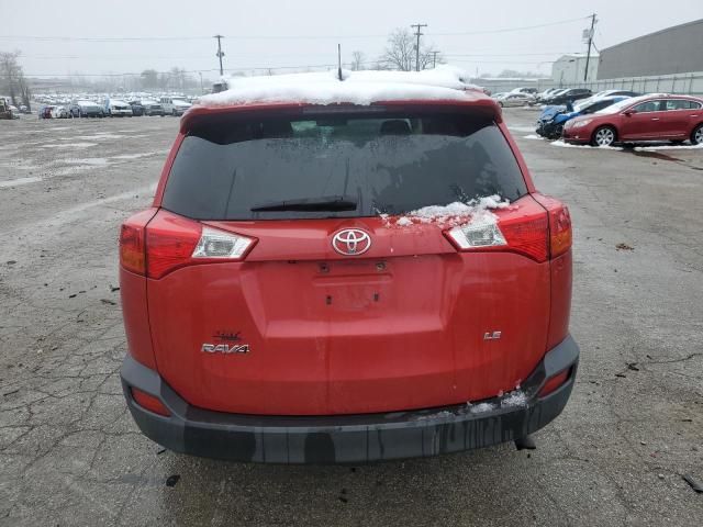 2013 Toyota Rav4 LE