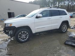 Jeep Grand Cherokee Limited salvage cars for sale: 2015 Jeep Grand Cherokee Limited