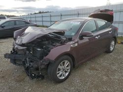 Salvage cars for sale at Anderson, CA auction: 2018 KIA Optima LX