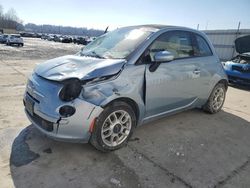 Salvage cars for sale from Copart Cahokia Heights, IL: 2015 Fiat 500 POP