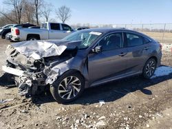 Salvage cars for sale at Cicero, IN auction: 2017 Honda Civic EX