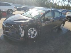 Salvage cars for sale at Harleyville, SC auction: 2017 Chevrolet Cruze LT