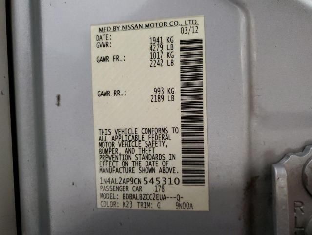 2012 Nissan Altima Base