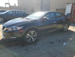 Salvage cars for sale at Gaston, SC auction: 2017 Nissan Maxima 3.5S