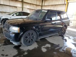 Salvage cars for sale at Phoenix, AZ auction: 2010 Land Rover Range Rover HSE Luxury